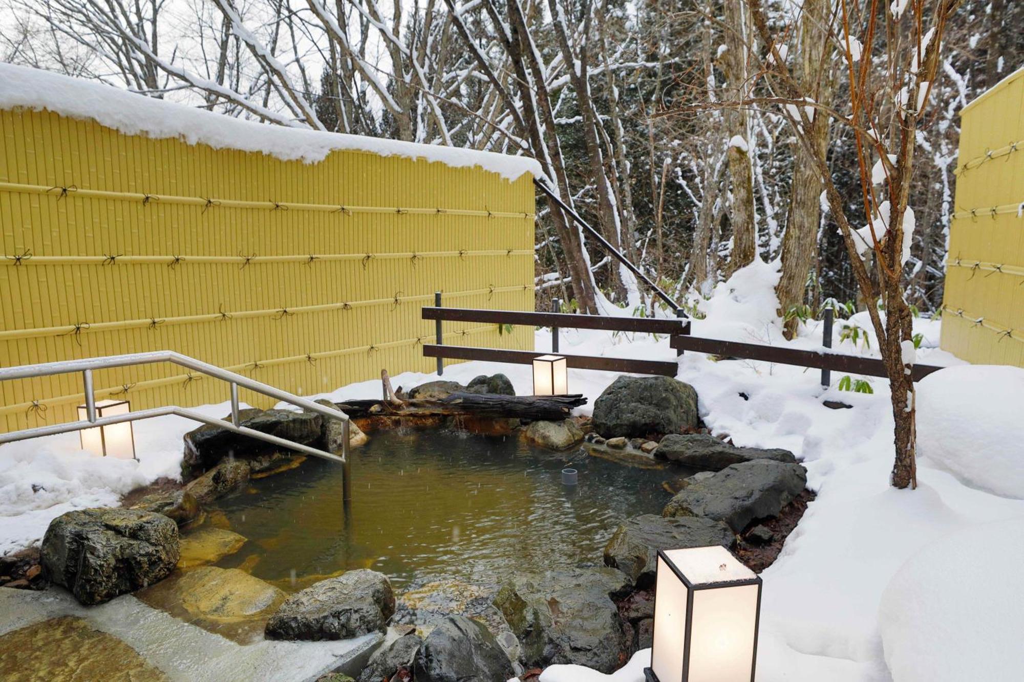 Miyama Ouan Kyoritsu Resort Takayama (Gifu) Exterior foto Outdoor onsen